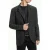 John Varvatos Slim Fit Jacket With Bandcolalr With Raw Marine