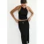 Mango linnen top – zwart
