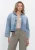 Dante6 Spijkerjas Dames Talisa Denim Cape Shirt,