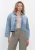 Dante6 Spijkerjas Dames Talisa Denim Cape Shirt,