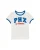 WE Fashion Shirt  kobaltblauw / rood / wit