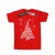 Star Wars Heren Kerstboom T-Shirt (Rood)