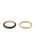 Furla Jewellery Ring  goud / zwart / transparant
