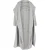 Max Mara Lange Open Mantel in Grijze Wol