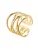 Hey Happiness Ring ‘Weave’  goud