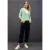 Street One Dames Zacht vest met V-hals in Groen