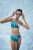 Kleurblok Hipster Bikinislip