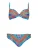 SUNFLAIR Bikini  lichtblauw / oranje / pink / rood