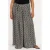 YOEK wide leg regular waist broek zwart
