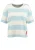Key Largo Sweatshirt ‘Newport’  pastelblauw / wit