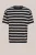 WE Fashion – Heren regular fit boucle T‑shirt met streep – Regular fit – Beige – Katoen –