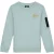 Malelions Junior Counter Sweater | Aqua Grey/Light Orange