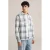 WE Fashion geruit overshirt blauw