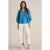 White Stuff Marley Jacquard Top Chambray Blue
