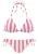 VENICE BEACH Bikini  pink / wit