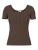 PIECES Shirt ‘PCKitte’  chocoladebruin