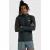 New Balance Sports 1/4 Zip Long Sleeve Top In Black Space Dye