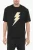 Slim Fit T-shirt met ronde hals en contrasterende details in zwart