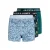 JACK & JONES JUNIOR boxershort – set van 3 blauw/groen