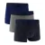 UNDER ARMOUR Boxershorts  donkerblauw / grijs