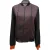 Lanvin bomberjack met rits en patroon in veelkleurig polyester