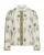 Cream Blouse ‘CRLeila’  olijfgroen / wit