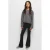 Mango Kids longsleeve met plooien – antraciet