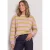 Sweatshirt met ronde hals en strepen