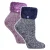 2-Pack Dames Zachte Lounge Sokken met Antislip