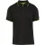 Regatta Heren Navigate Poloshirt met Korte Mouwen (Zwart/Lijkgroen)
