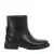 Shabbies Amsterdam Duck Ankle leren enkellaarzen – zwart