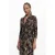 Desigual midi jurk bruin