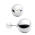Oorbellen DUPLEX Kralen Zoetwater 6-7mm White 925