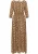 Faina Maxi jurk nelice Dames beige slang