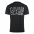 Cavalli Class Opvallend Zebraprint Logo Zwart T-shirt