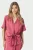 Neo Noir Casadia Sateen Blouse | Cherry Pink