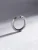 REYTEL Oorbel ‘ORBIT’  zilver