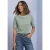 Shirt met ronde hals en contrasterende details