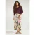Nümph 707060 nudayletta lurex v-neck pullover fig