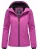 Marikoo dames overgangsjas lichtgewicht water- en windafstotend met capuchon lilac lily