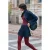 Hoge Taille Mini Skater Rok