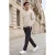 Heren Slim Fit Rechte Pantalons van Zweetstof