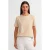 Dames Katoenen Crew Neck T-shirt