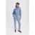 Karl Lagerfeld Klj Mom Aop Denim Monogram Blue