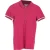 Burberry Brit poloshirt met ruitjesrand en korte mouwen in roodpaars katoen
