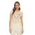 Dames-T-shirt Guess CN Cheeta Logo Triangle