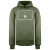 Devote Londen Heren Olijf/Wit Hoodie