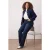 Trendyol Curve Dames Donkerblauw Effen Flared Hoge taille Grote maten Jeans