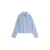 Vrouwelijke popeline blouse met vierkante details Tom Tailor Denim