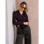 &Co Woman Lotus deep plum